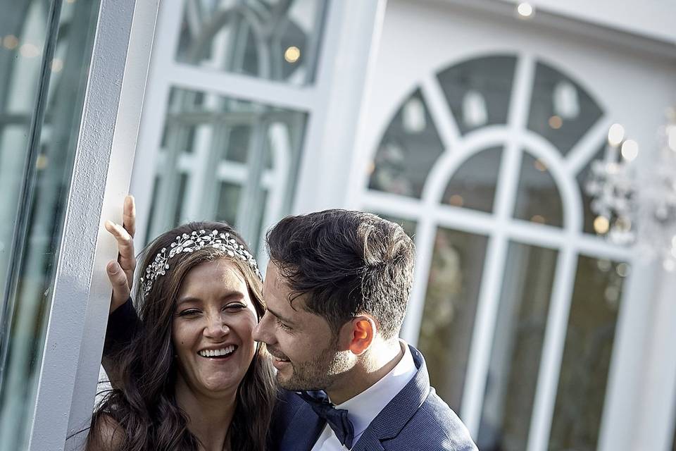 Bride and groom