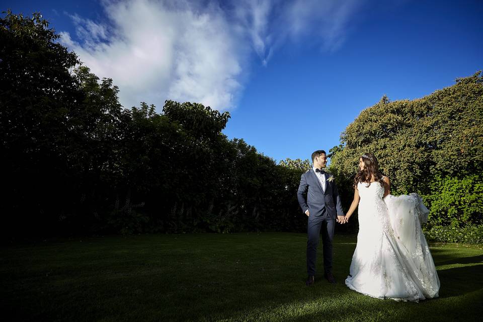 Bride and groom