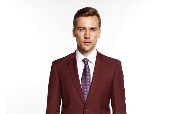 Burgundy Suit