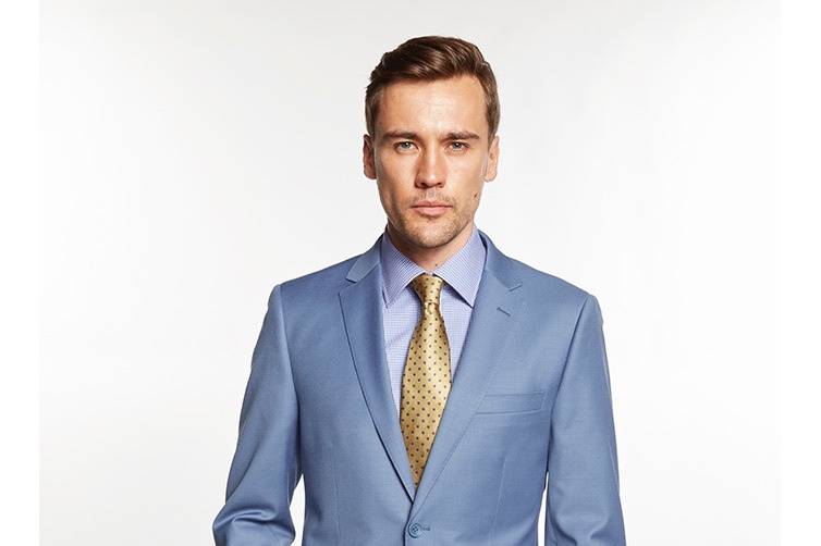 Sky Blue Suit