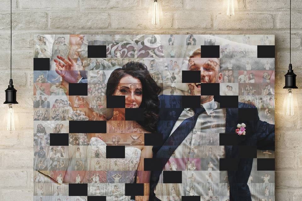 Photo Mosaic Wall
