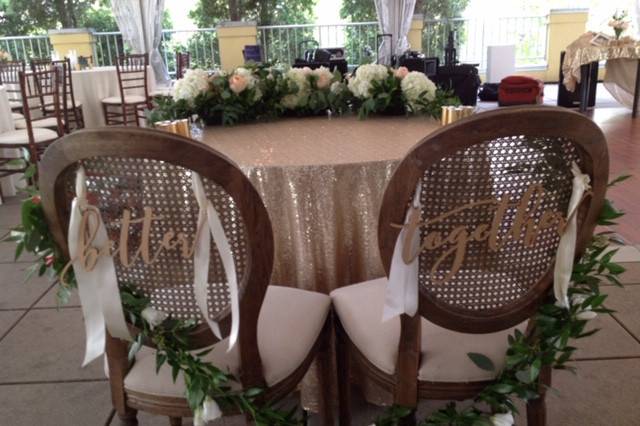 Sweetheart table