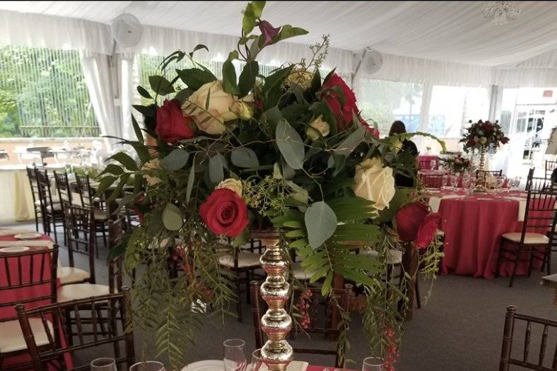 Tall centerpiece