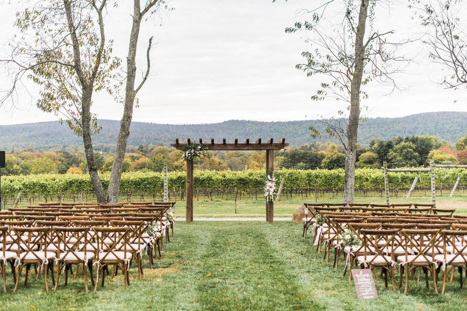 Outdoor ceremony