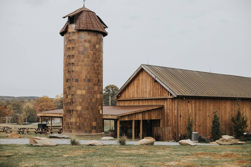 Barn and Silo