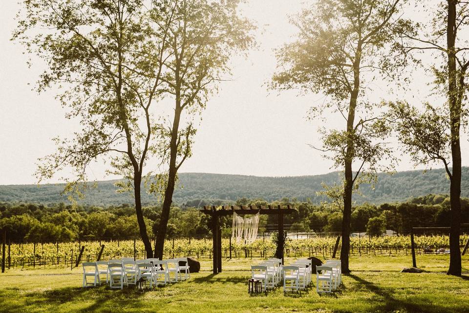 Outdoor Ceremony site