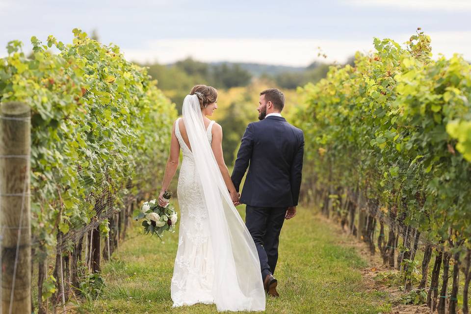 Vineyard wedding.