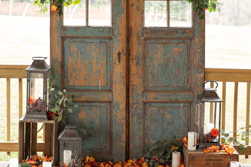 Beautiful Door Arbor