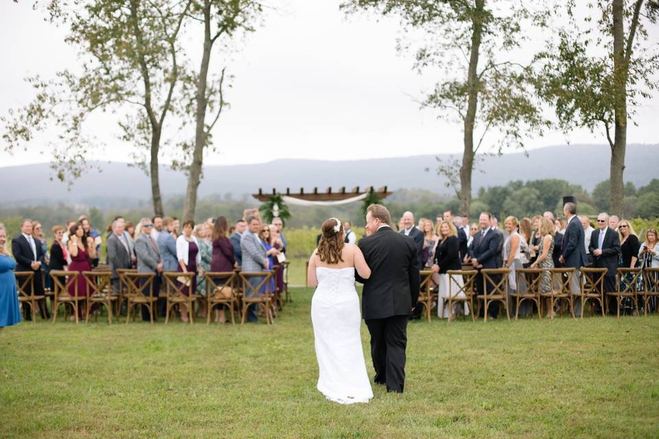 Outdoor ceremony