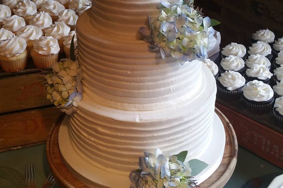 Cake table display