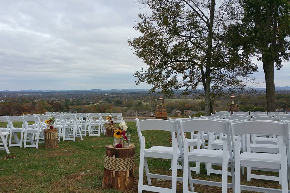 Ceremony with a View