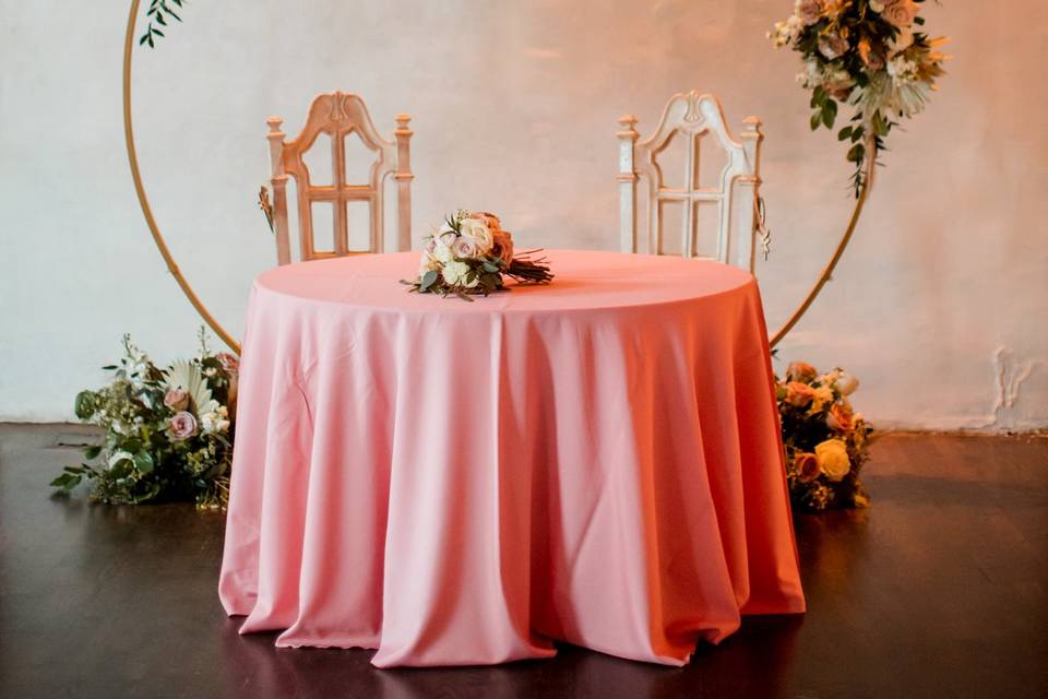 Sweetheart Table