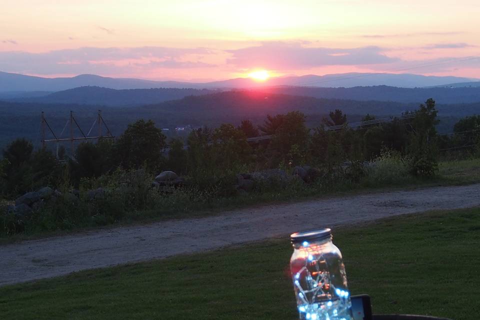 Vista of maine vineyard & cidery reception area