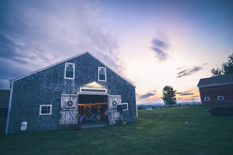 The barn