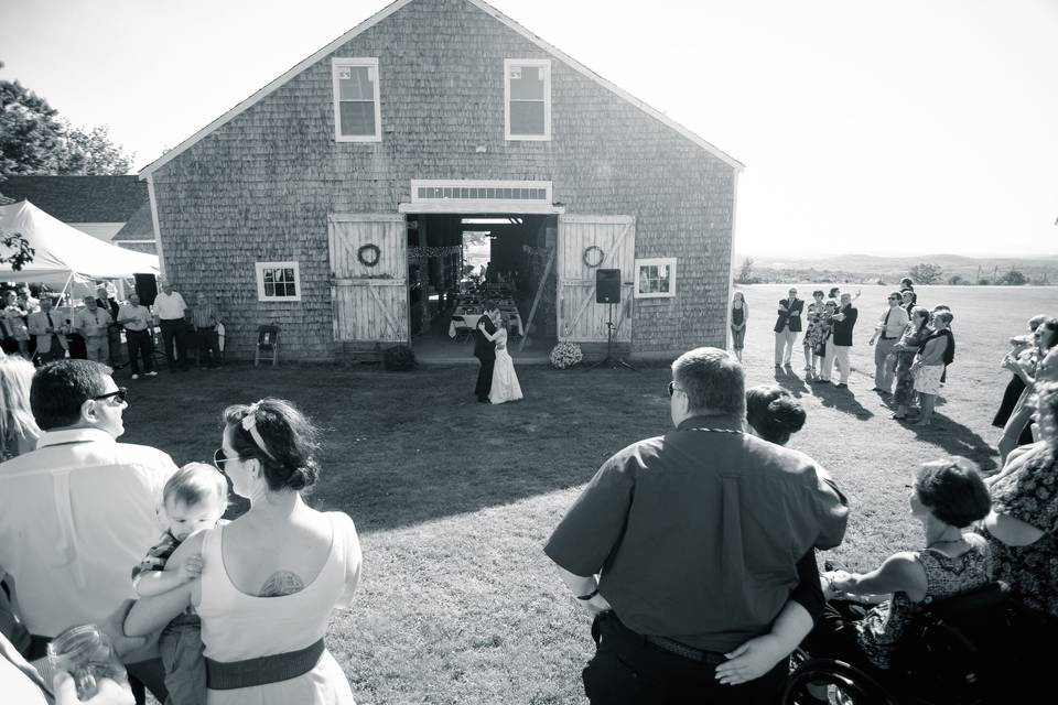 Barn wedding even