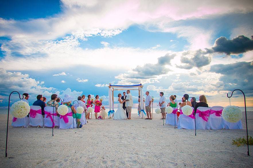 Beach wedding