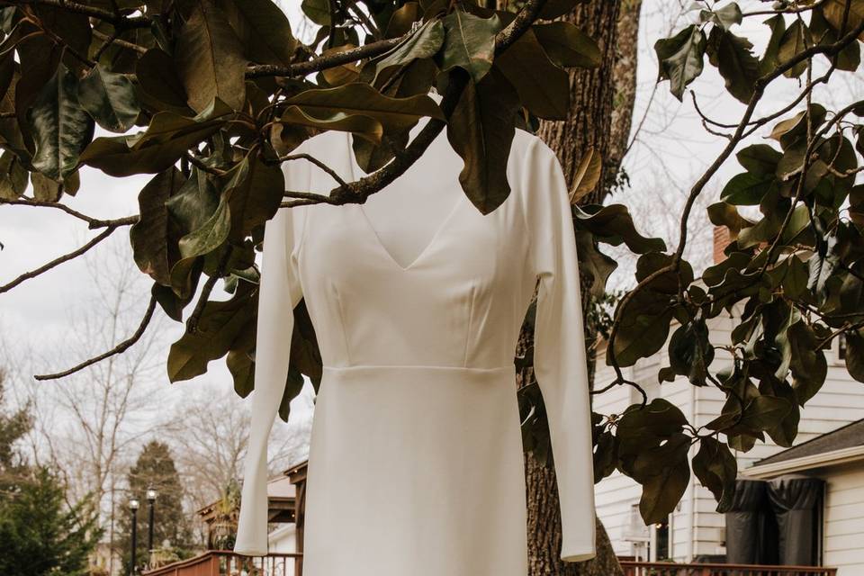 The dress close up