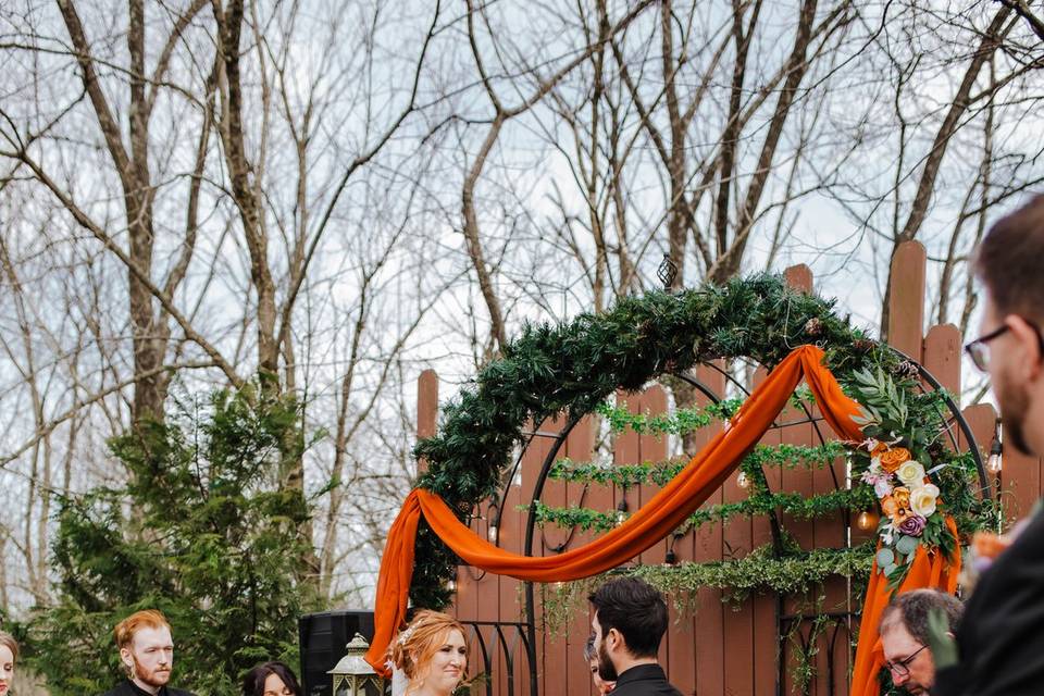Reading of vows