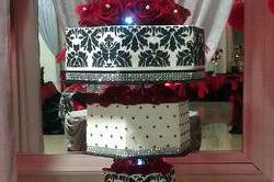 Fancy wedding cake