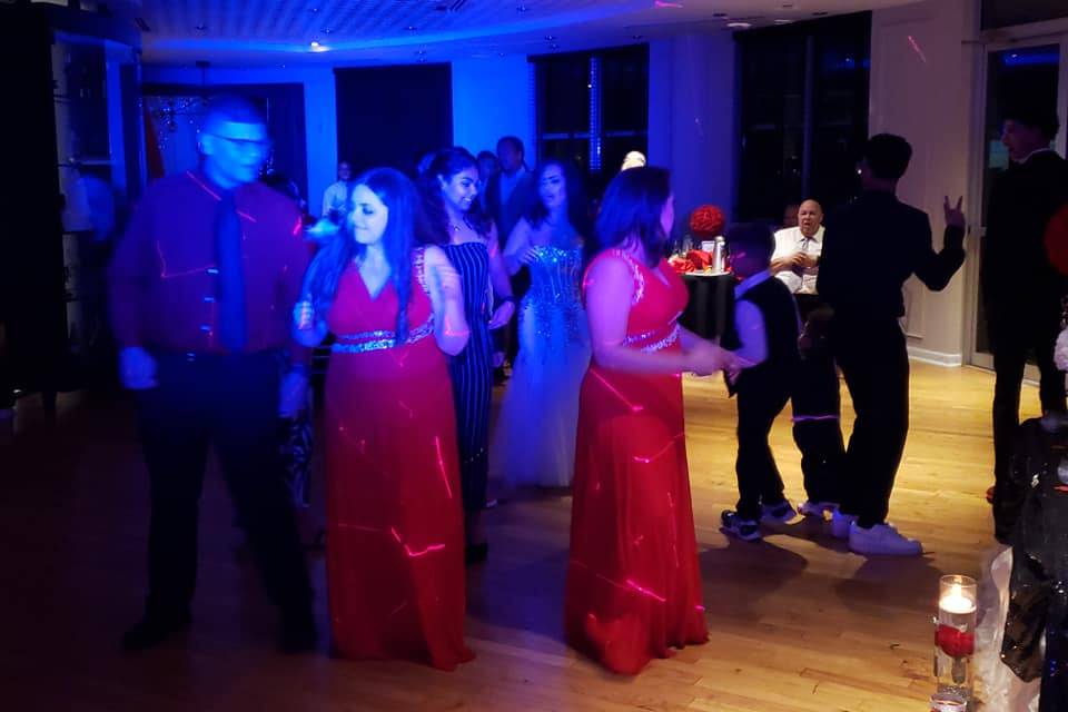 Fun on the dance floor