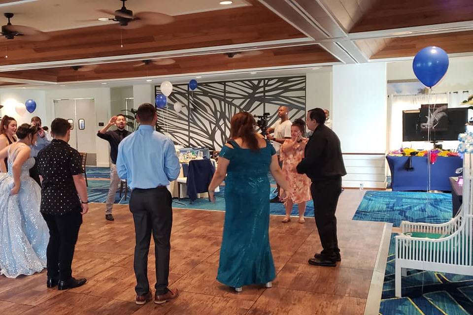 A reception to remember