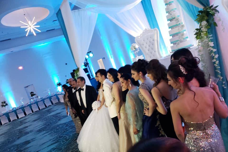 The wedding party