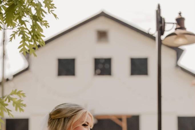 Barn Bridal shot