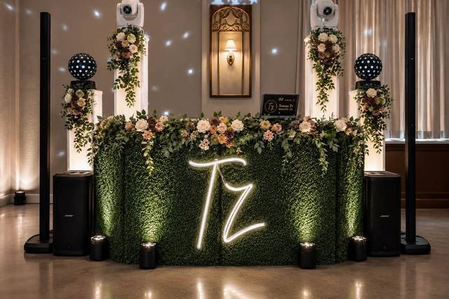 Wedding Day DJ Setup