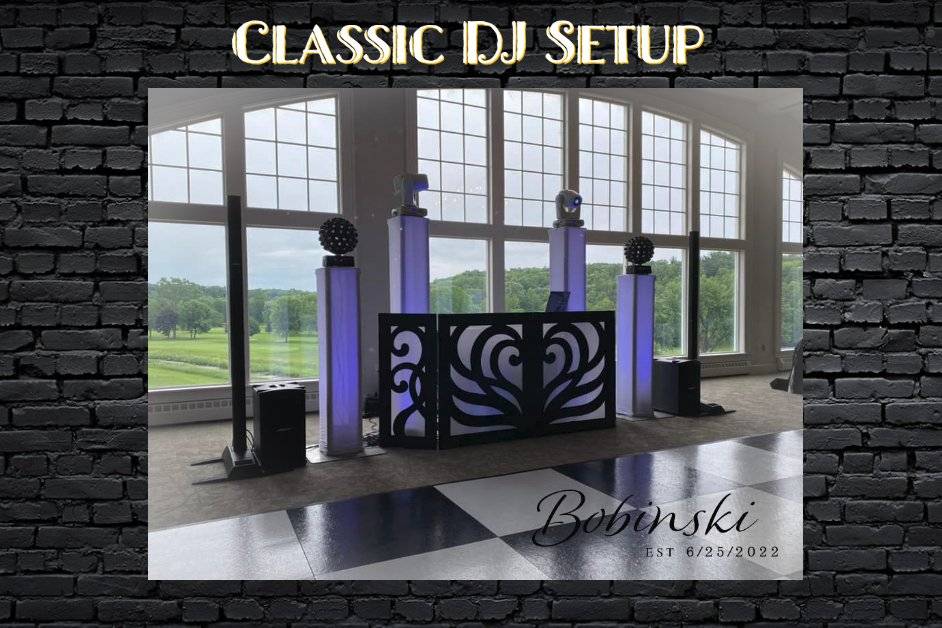 4 DJ Setups to choose from