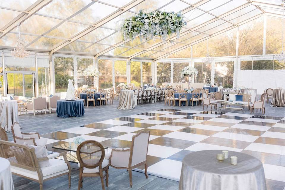 Tented Wedding Reception