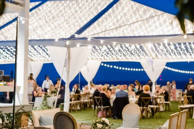 Tented Wedding Reception