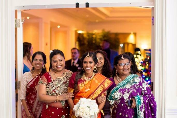 Bride's Entrance with Mother