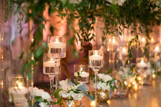 Candlelight Wedding Reception