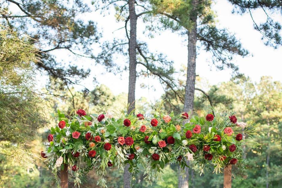 Fall Wedding Ceremony