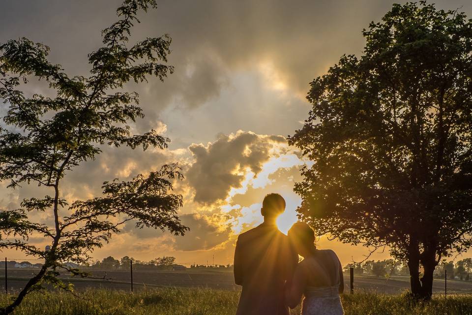 Bride and groom