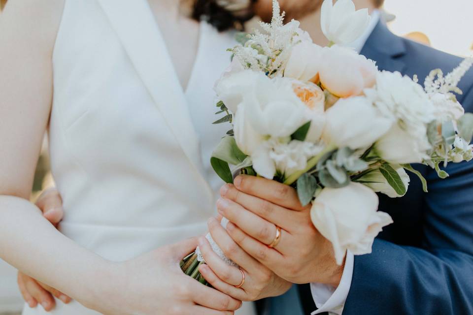 Bouquet + Ring details