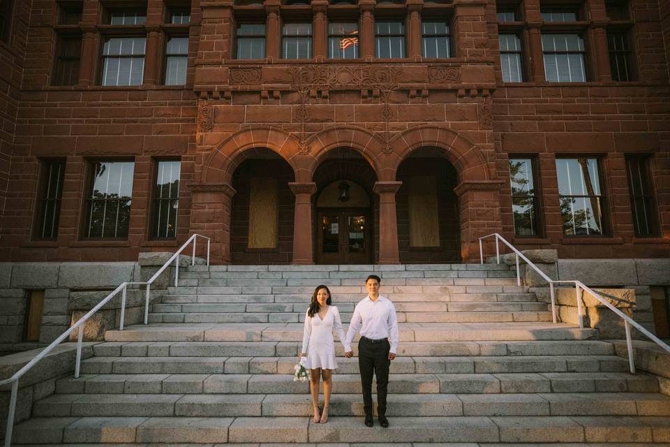 Courthouse wedding