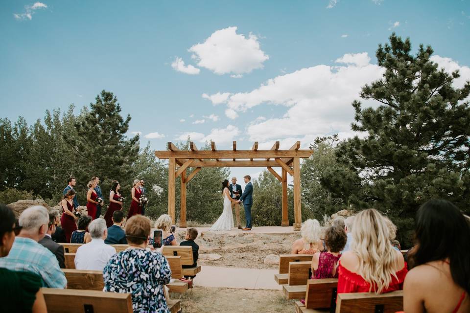 Outdoor ceremony