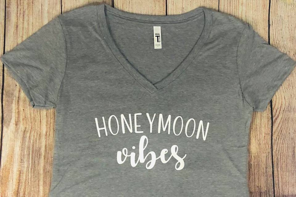 Honeymoon Vibes shirt