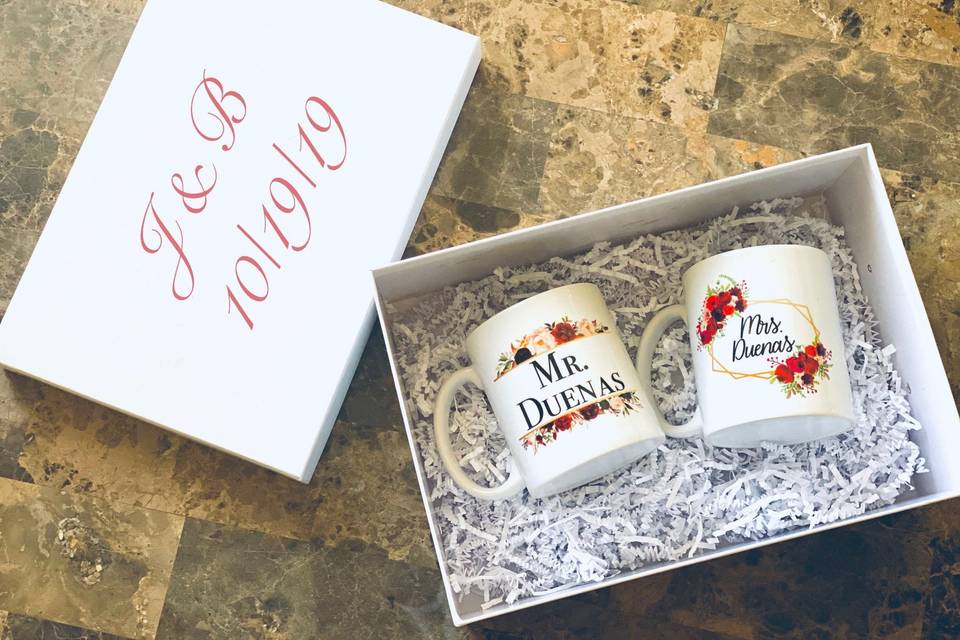 Bridal Mug Set