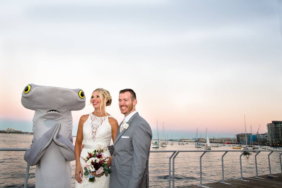 NE Aquarium Wedding