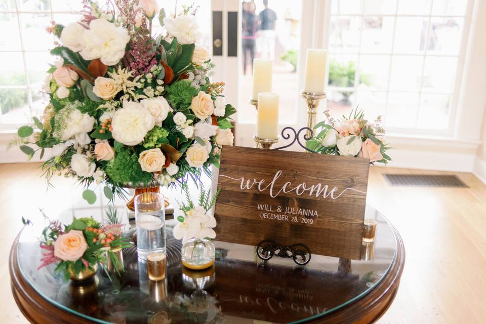 Reception Entry Table