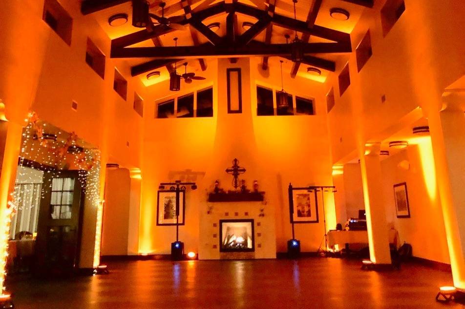 Uplighting, Mt. Covenant