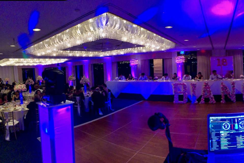 Lighting, Sheraton Marina