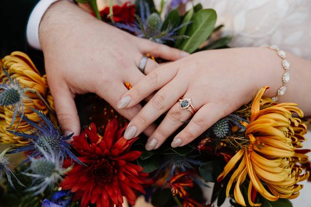 Autumn jewel tones