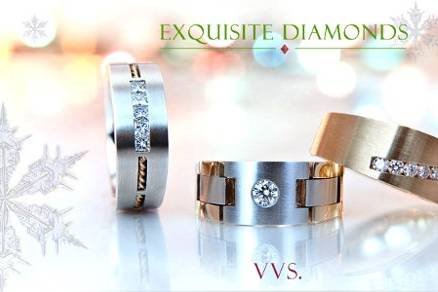 VVS Diamond Wedding Bands