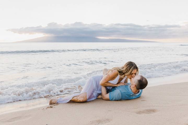 Hawaii Beach Engagement