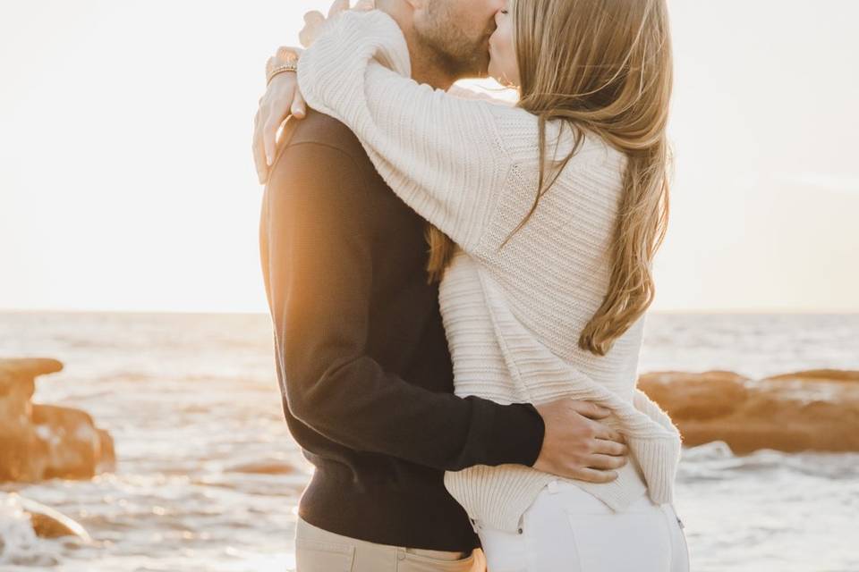 Sunset Beach Engagement