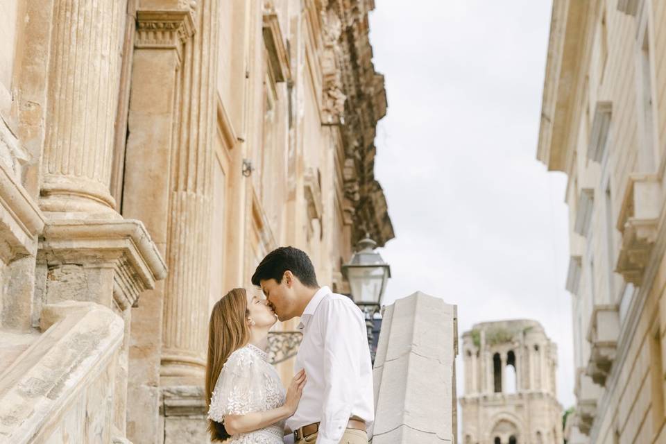 Sicily couple portraits