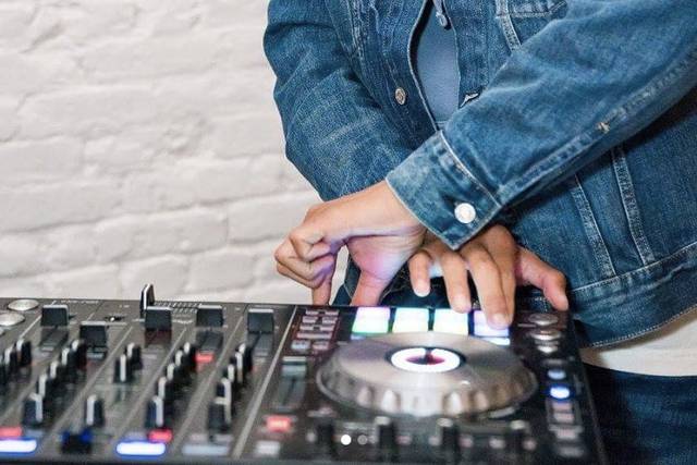 Spinning for a grand opening